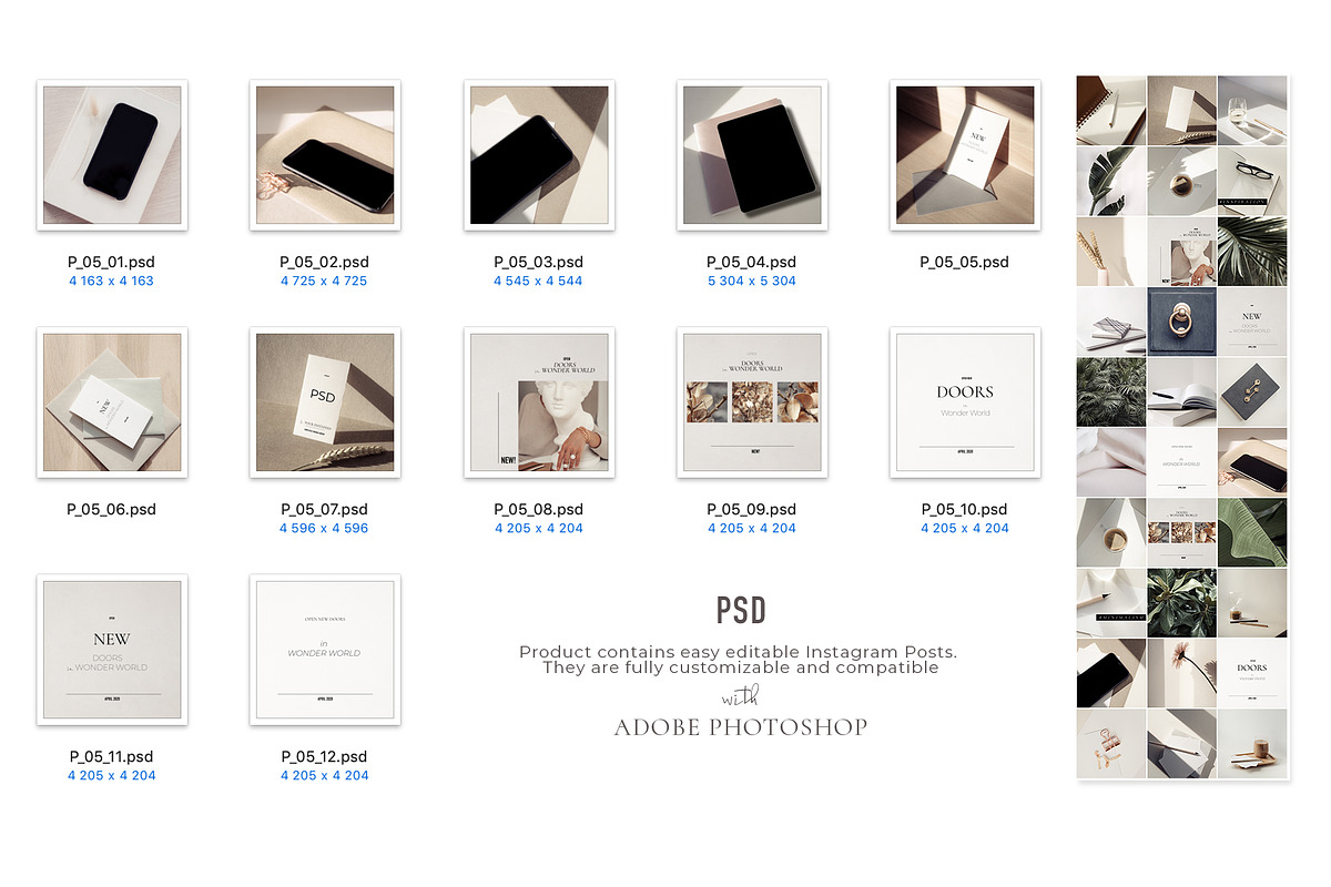 Minimalism. Feed №5, a Social Media Template by OntheMoon (Photo 9 of 10)