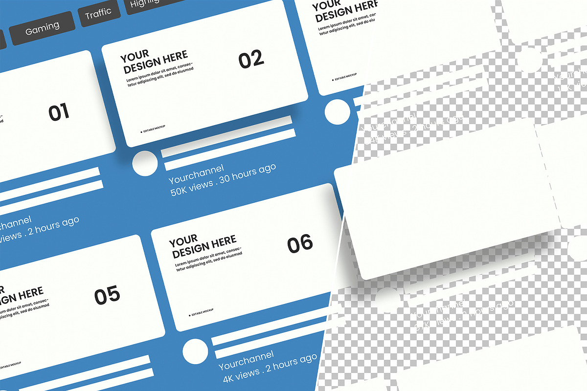 YouTube Thumbnail, a Product Mockup by graphypix (Photo 2 of 4)