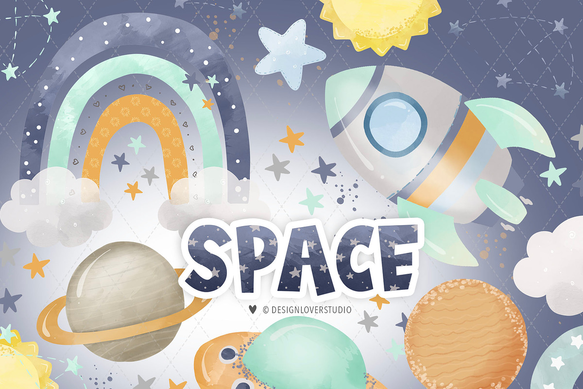 Space design, an Illustration by designloverstudio (Photo 2 of 3)