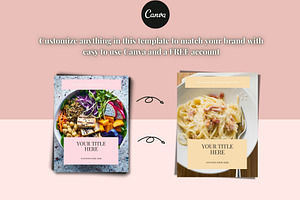 Nutrition Meal Plan Recipe Canva