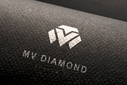 MV Diamond Logo, a Branding & Logo Template by CAIRON CREATIVESTUDIO (Thumbnail 4 of 5)