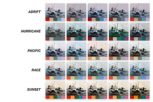 25 Sailing Lightroom Presets LUTs