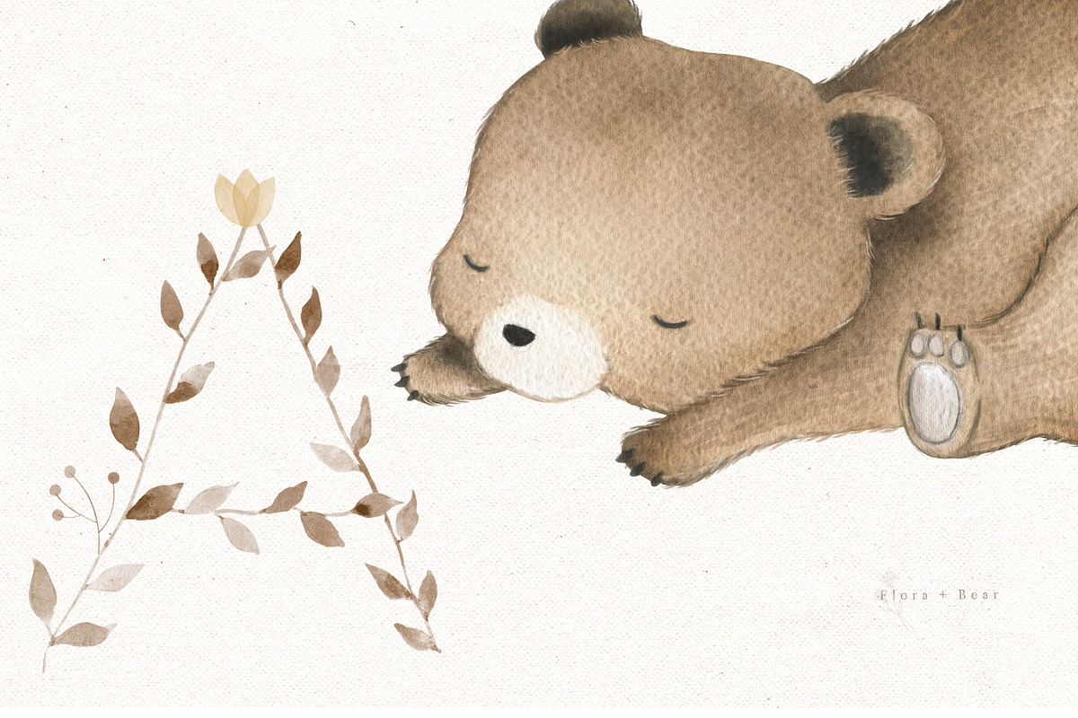 The Woodland Alphabet, an Animal Illustration by Flora+Bear (Photo 16 of 16)