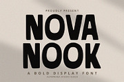 Nova Nook - Bold Display, a Script Font by Alpaprana (Thumbnail 1 of 10)