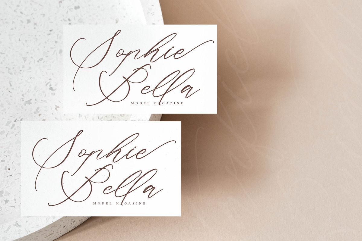 Starfield Brightens, a Script Font by operatype.co (Photo 10 of 15)