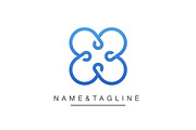 Elegant leaves monogram template, a Branding & Logo Template by WORAKAMON Design Studio (Thumbnail 5 of 5)