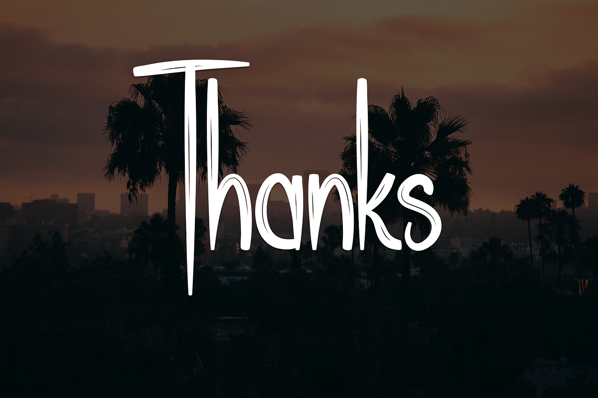 Simple Callifornia | Script Font, a Handwritten Font by Scratchones (Photo 8 of 8)