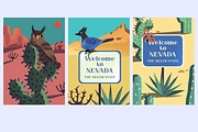 NEVADA. Scene & Posters Bundle, an Animal Illustration by Schumacher Shop (Thumbnail 5 of 11)