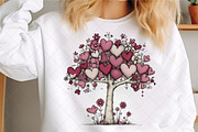 Quirky Valentine Day Tree Clipart, an Illustration by SinaCreation (Thumbnail 5 of 7)