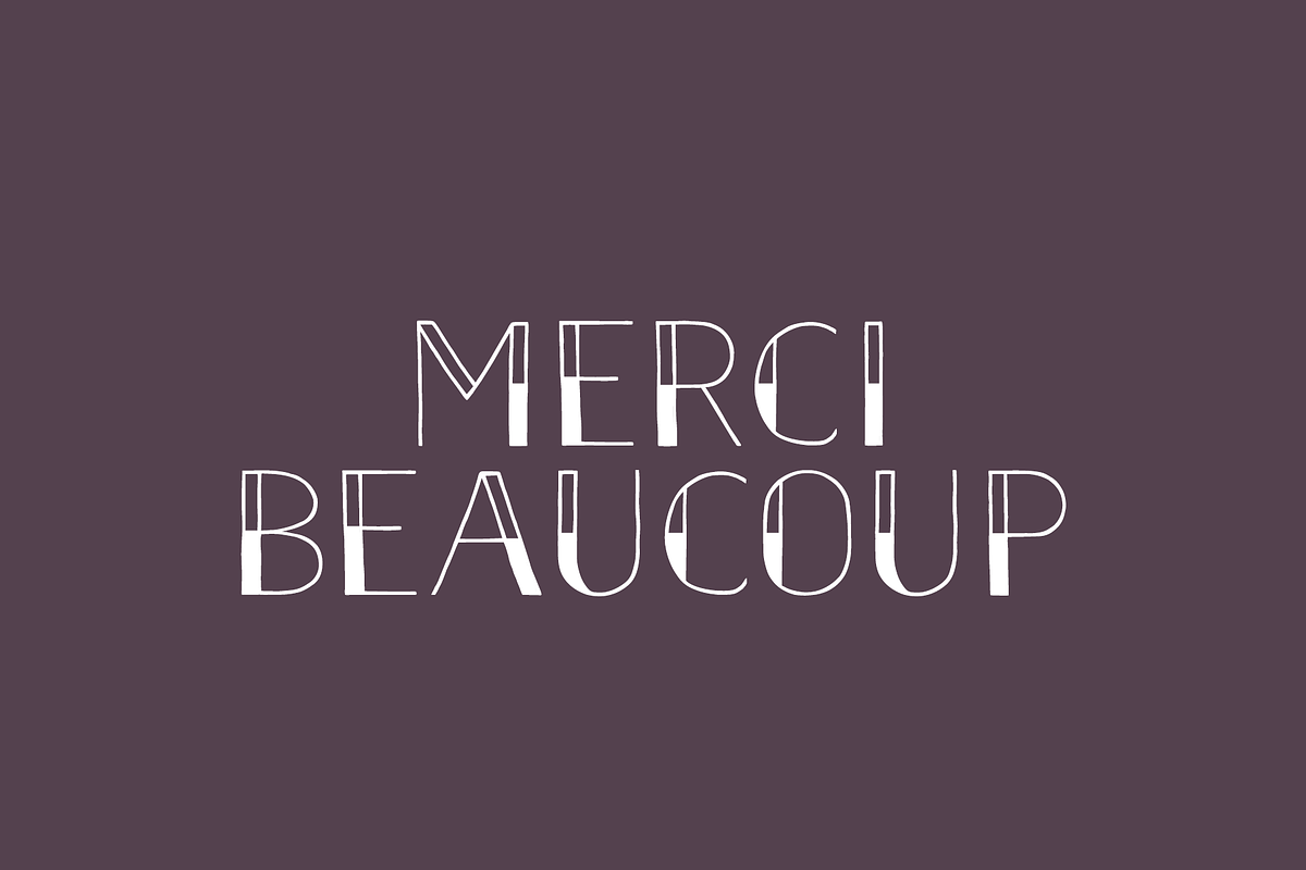 Naive Inline Sans Font Collection, a Sans Serif Font by S&C Type (Photo 10 of 10)