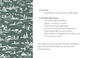 Alaska Illustrated Pattern, a Pattern Graphic by Hughes Studio (Thumbnail 8 of 9)