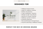 Podcast Logo Kit Canva Template, a Branding & Logo Template by BrandhavenStudio (Thumbnail 5 of 11)