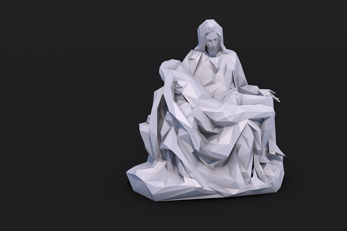 12 Famous Sculptures World Landmark, an Architecture 3D Model by multimedia4ds (Photo 20 of 25)