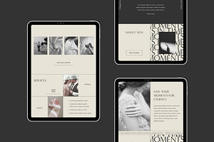 Photography Squarespace 7.1 Website