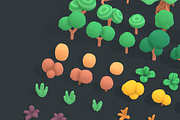 Nature Forest - Animation Asset, an Environmental 3D Model by Polydactyl (Thumbnail 5 of 36)
