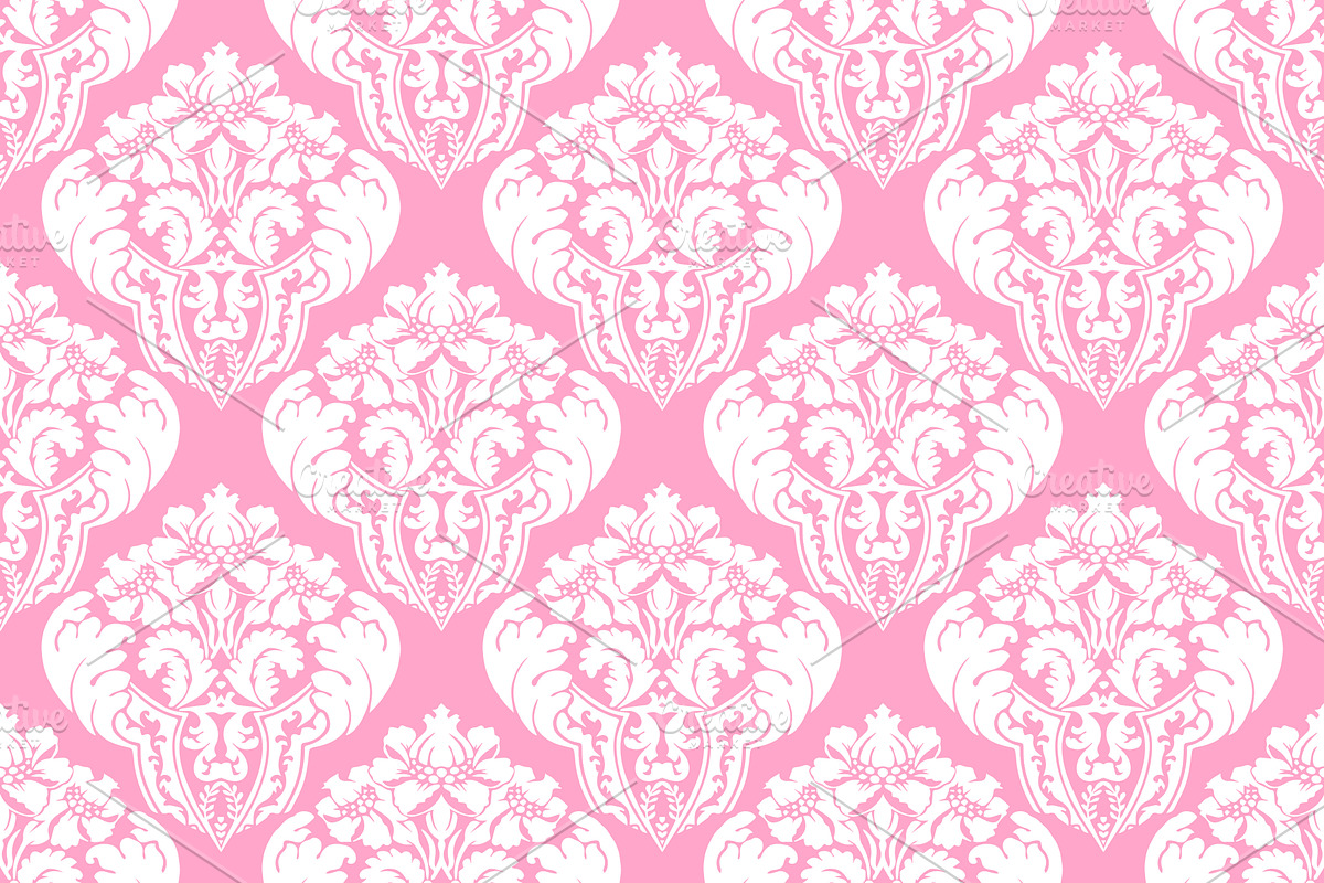 1,440 Damask Patterns in 60 Colors, a Pattern Graphic by Paper Element (Photo 18 of 22)