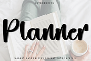 Planner, a Handwritten Font by FreshTypeINK (Thumbnail 1 of 7)
