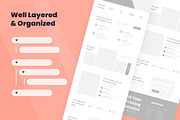 Printing Services Wireframe Website, a Wireframe Template by INSPR STD (Thumbnail 3 of 6)