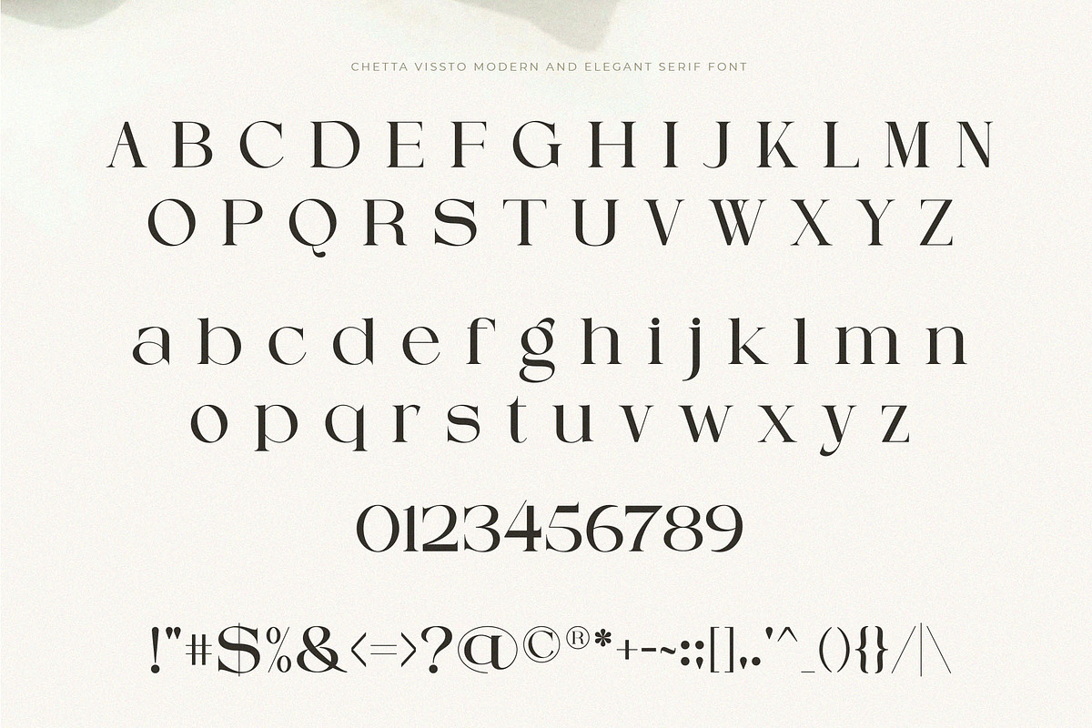 Chetta Vissto, a Serif Font by ToniStudio (Photo 8 of 9)