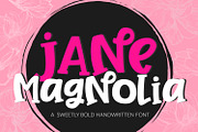 Jane Magnolia Handwritten Font, a Serif Font by Sabrina Schleiger Design (Thumbnail 1 of 8)