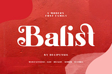 Balist - Modern Serif Font
