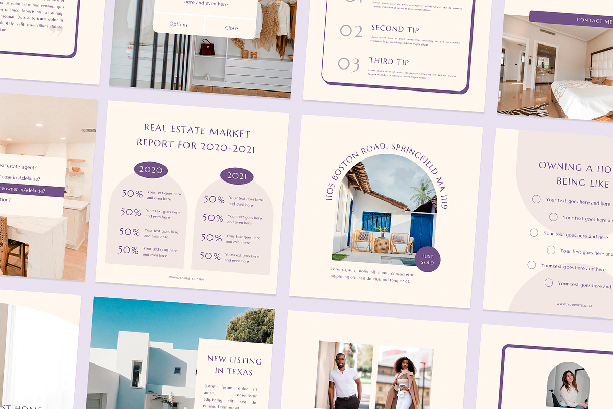 Realtor Instagram Templates | Canva, a Social Media Template by Ralony (Photo 4 of 7)