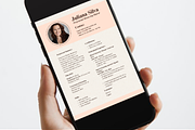 Professional Resume Canva Editable, a Templates & Theme by TemplateCastleStore (Thumbnail 7 of 9)
