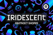 Iridescent Abstract Shapes, a Graphic by Unusual Vectors (Thumbnail 1 of 7)