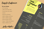 Modern Resume Design / CV - Leah, a Resume Template by Templates Design Co. (Thumbnail 13 of 17)