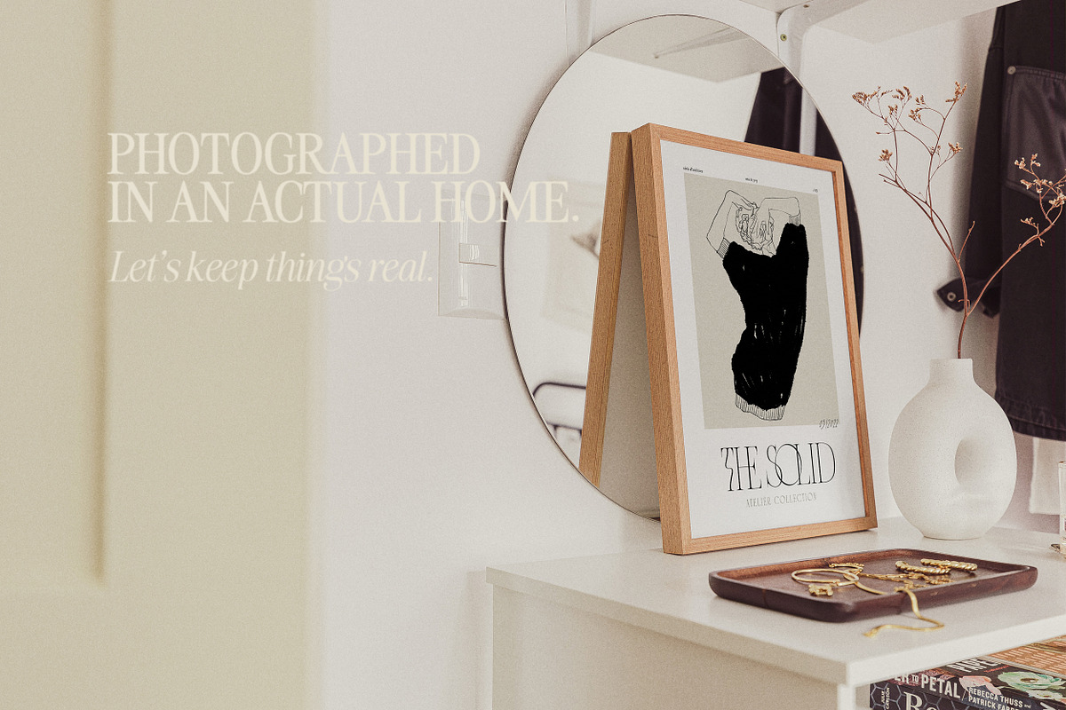 Imperfect Interior Frame Mockup Set, a Household Mockup by Salt Color Studio (Photo 13 of 28)
