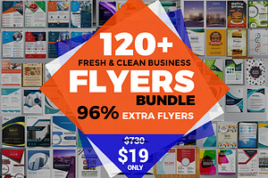 120 Creative Business Flyers Bundle