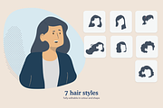 Female Character Generator, a Person Illustration by Craftrick (Thumbnail 4 of 7)