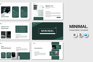 Minimal Digital Marketing - Keynote, a Presentation Template by QR Design Studio