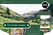 Wix Website Template Travel Blog, a Wix Template by Wixify Studio (Thumbnail 1 of 10)
