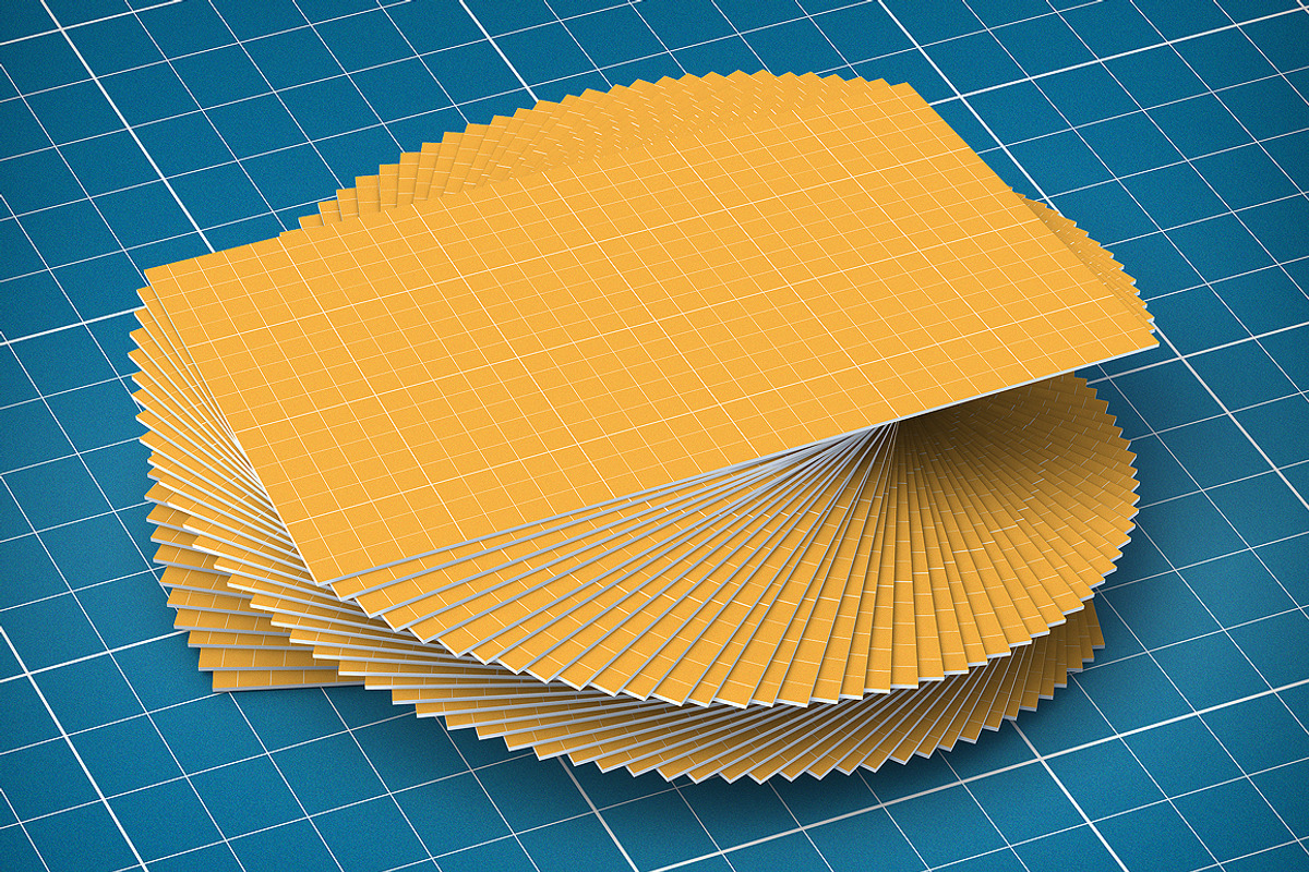 Business Card Mock-up, a Print Template by Madbiologist (Photo 3 of 5)