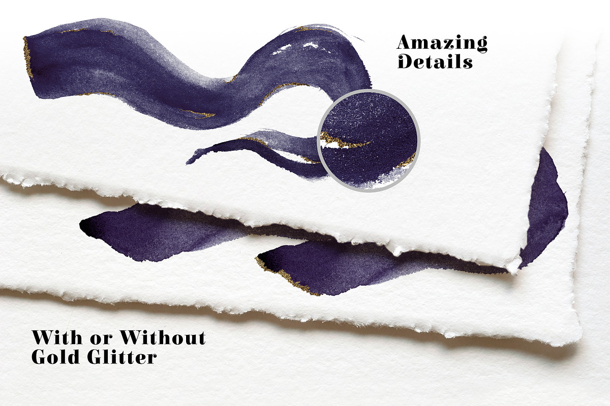 AMETHYST Watercolor Brush Strokes, an Object Graphic by Vintage To Vectors (Photo 2 of 3)