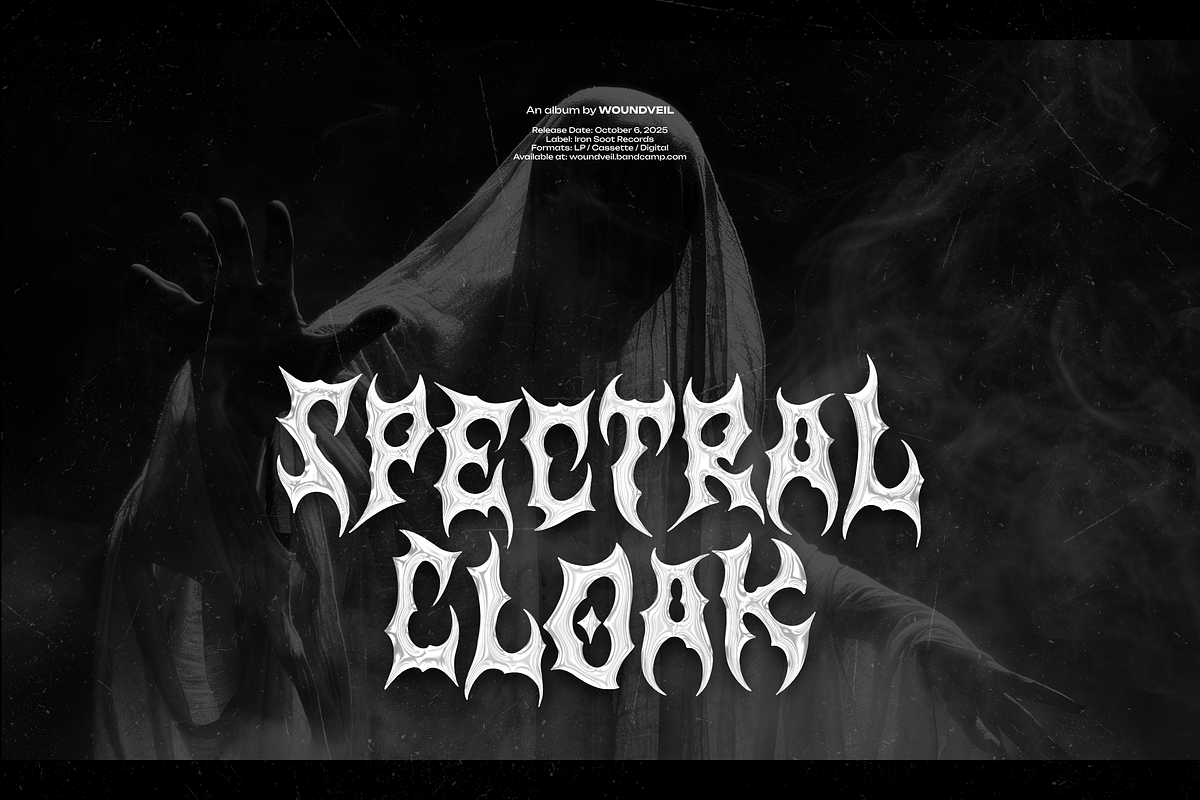 Nightmaw | Black Metal Font, a Blackletter Font by Denustudios (Photo 8 of 11)
