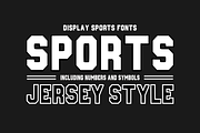 Sports Jersey Style - Varsity Font, a Slab Serif Font by KiddoGlyphs Studio (Thumbnail 1 of 4)