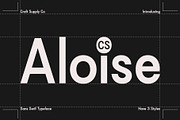 CS Aloise – Contemporary Font, a Sans Serif Font by Craft Supply Co. (Thumbnail 1 of 8)