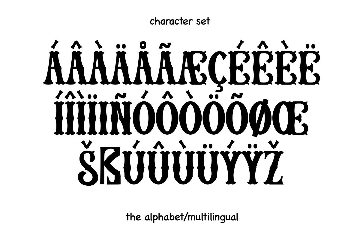 Circus Christmas Font - Fancy Font, a Serif Font by ariodsgn (Photo 6 of 9)