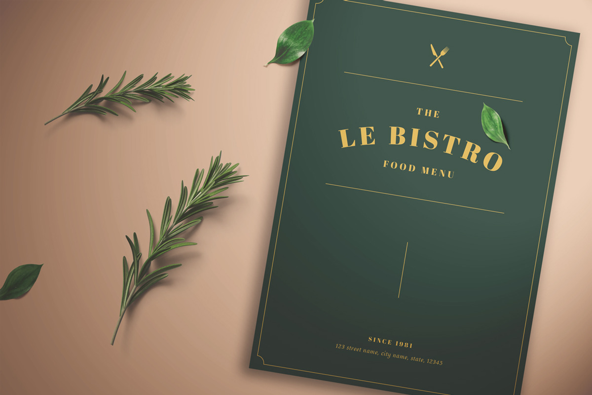 Classic Food Menu, a Flyer Template by KMZVR.Lab (Photo 3 of 6)