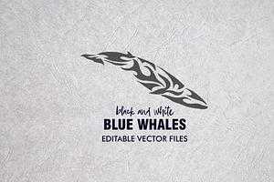 20 Whale Tribal Designs Bundle