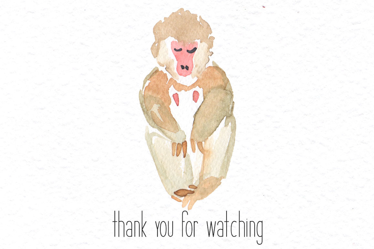Jungle lifestyle.Watercolor set, an Animal Illustration by Anyuka (Photo 5 of 5)