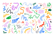 Abstract, doodle scribbles set, a Decorative Illustration by Good Studio (Thumbnail 2 of 5)