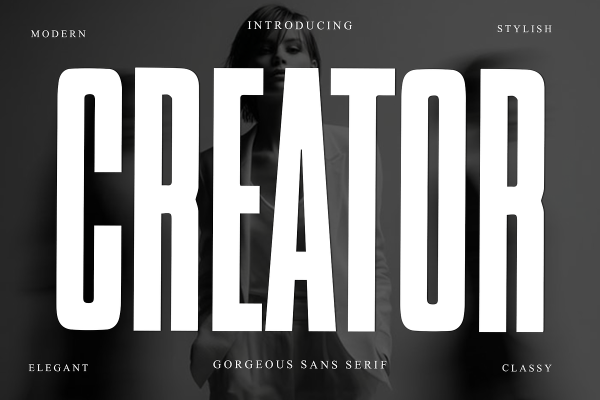 Creator, a Script Font by InermediaSTUDIO (Photo 1 of 7)