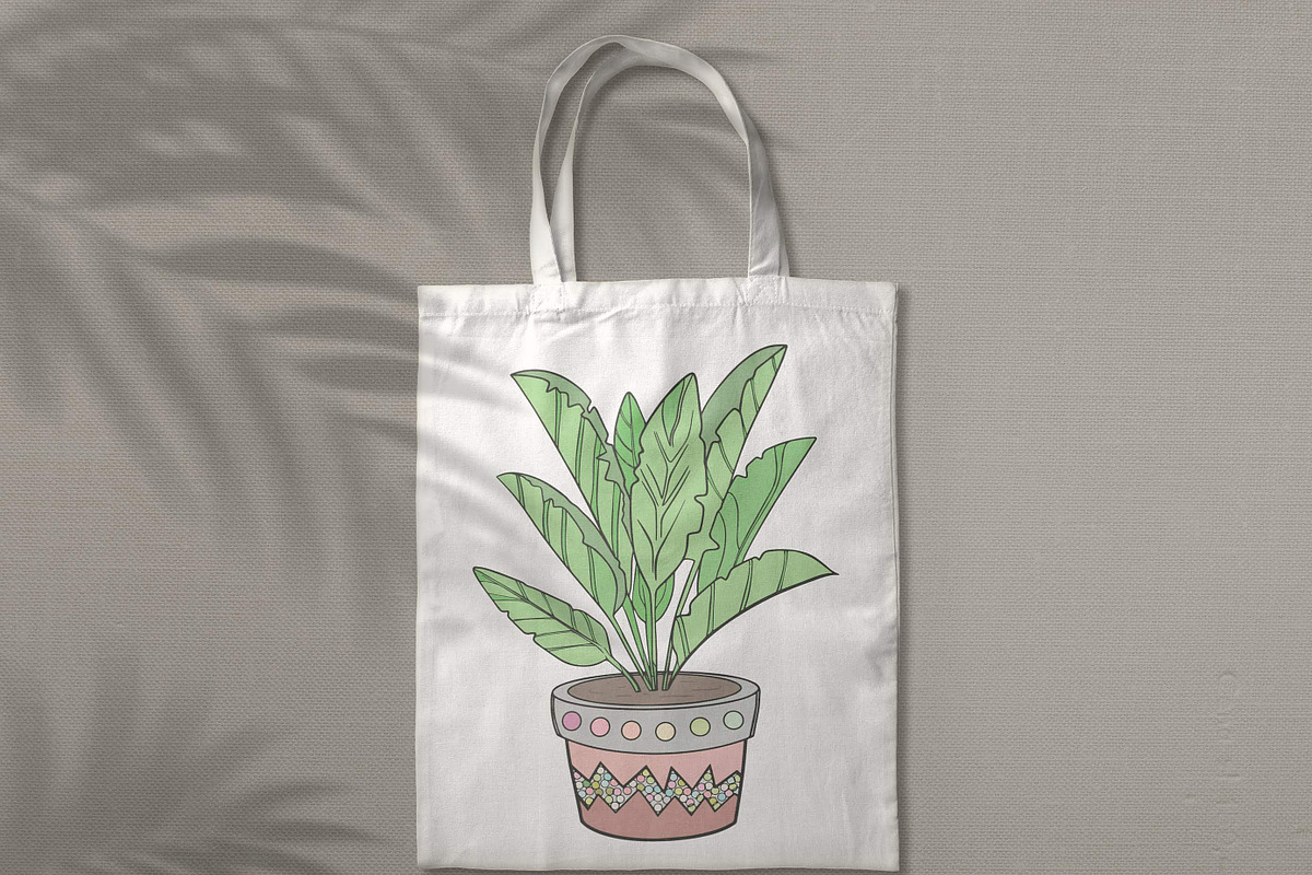 Potted Plants SVG Bundle, a Graphic by KostaDigitalArt (Photo 10 of 10)
