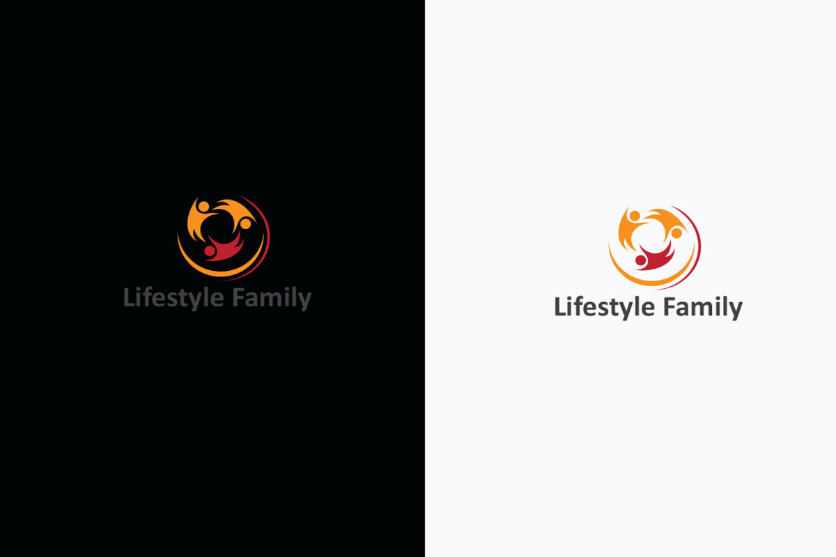 Lifestyle Family People Logo, a Branding & Logo Template by legendshop (Photo 1 of 2)