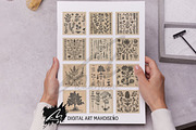 Whimsical botanical Ephemera Pages, a Pattern Graphic by Digital Art Mahdiseño (Thumbnail 8 of 11)