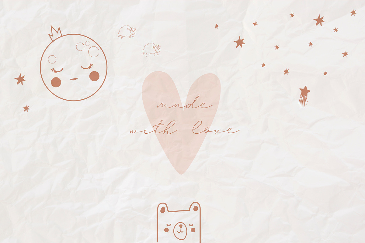Little Dreamer Logo Pack, a Branding & Logo Template by Mio Buono (Photo 13 of 13)