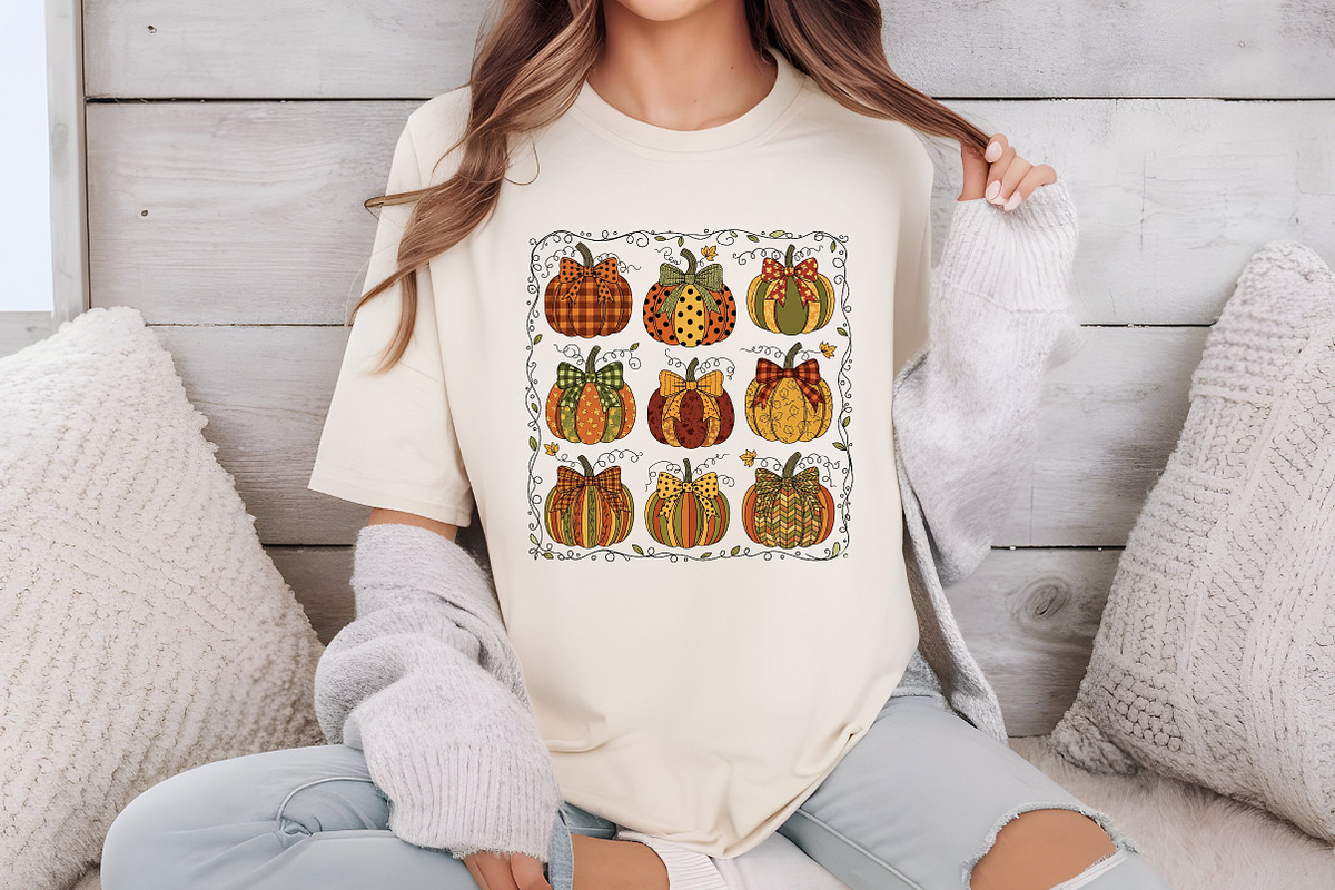 Halloween Pumpkin Sublimation PNG, an Illustration by Libby Wishes (Photo 3 of 6)